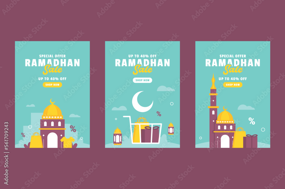 Ramadan Sale Vector Design With Human Ornament