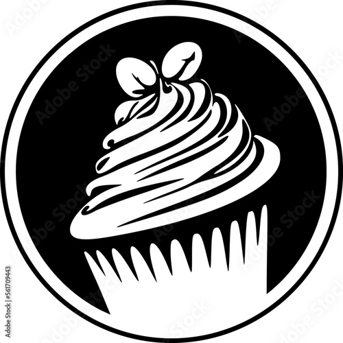 Beautifully designed Cake Logo. It is ideal for any business in the confectionery or confectionery industry such as bakeries and pastry shops.