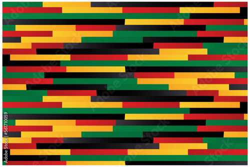 Black History Month box abstract background, black history month pattern background,Juneteenth  vector gradient background,colorful box abstract background.