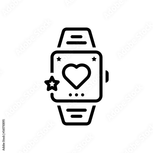 Black line icon for specials