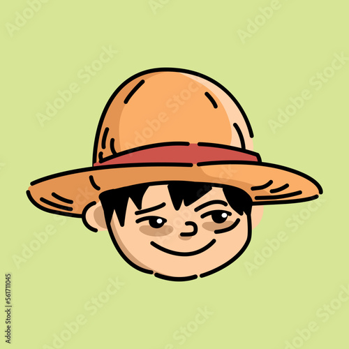 Onepiece straw hat 07