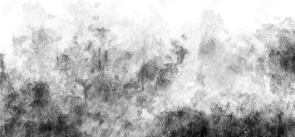 Obraz premium abstract Grunge Black And White border