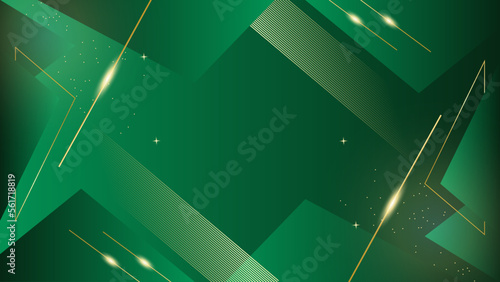 Abstract multicolor emerald green background. Vector polygonal design illustrator