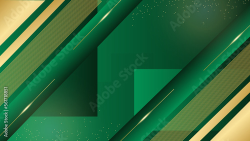 Abstract multicolor emerald green background. Vector polygonal design illustrator