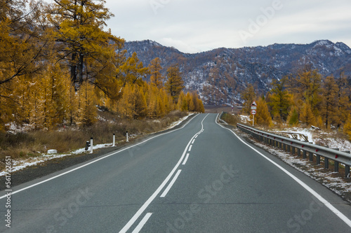 View of Altay mountains