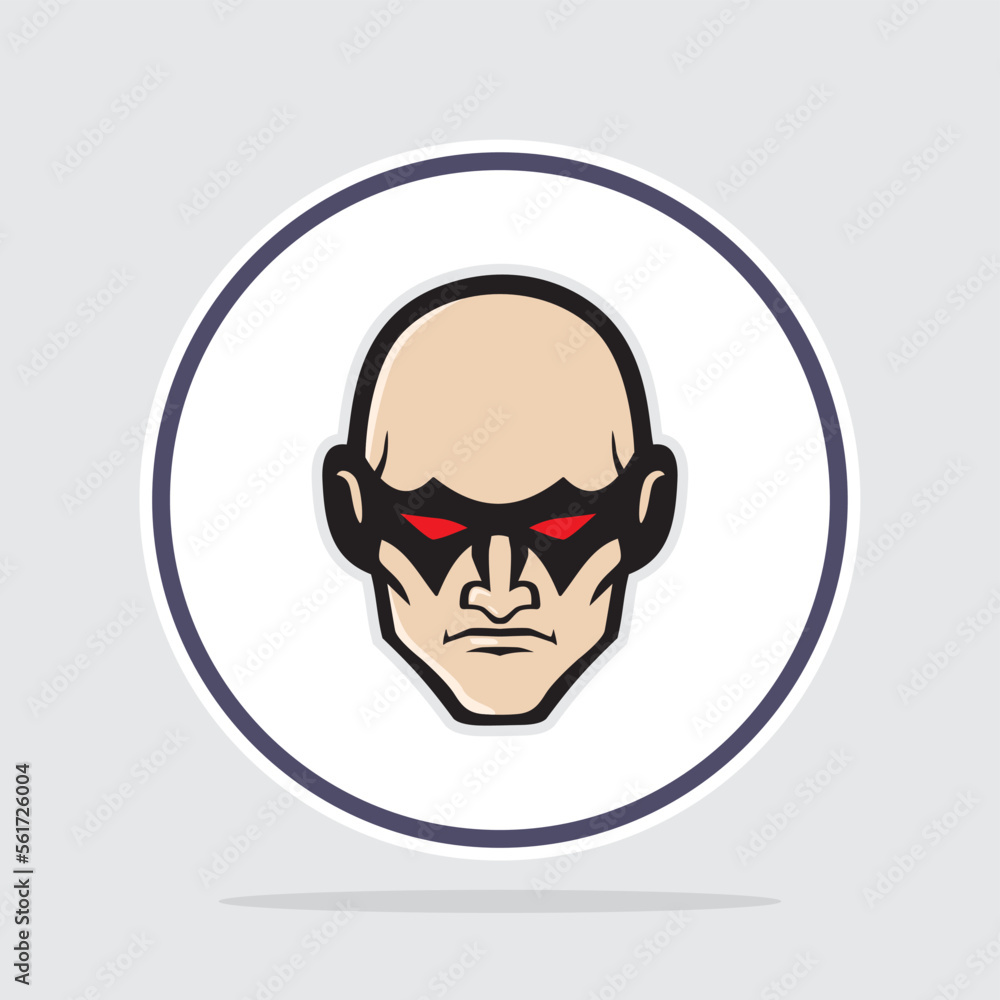 superhero costume, vector illustration