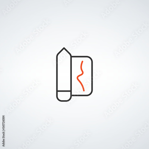 Edit text drawing tab icon,...