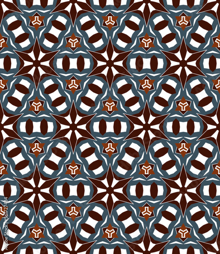 Abstract geometric pattern. A seamless background, vintage texture.