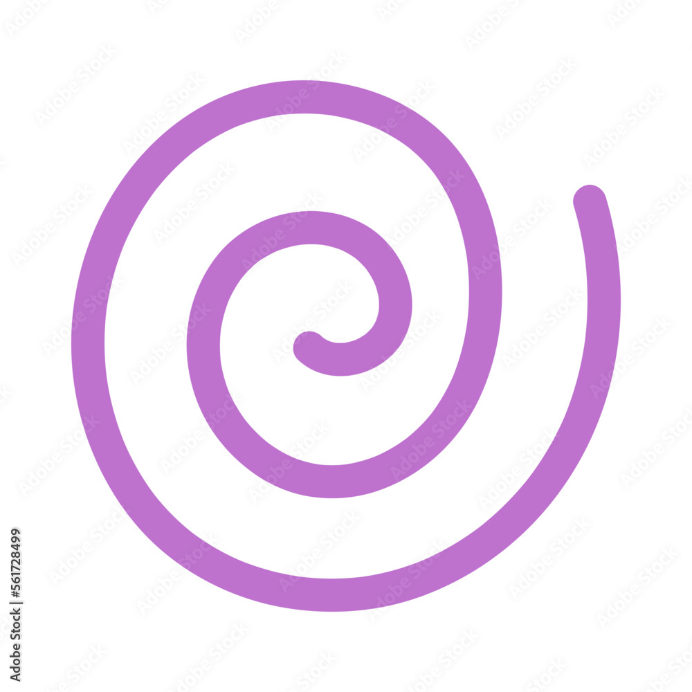 Abstract hand drawing doodle abstract spiral background Abstract hand drawing doodle abstract spiral background