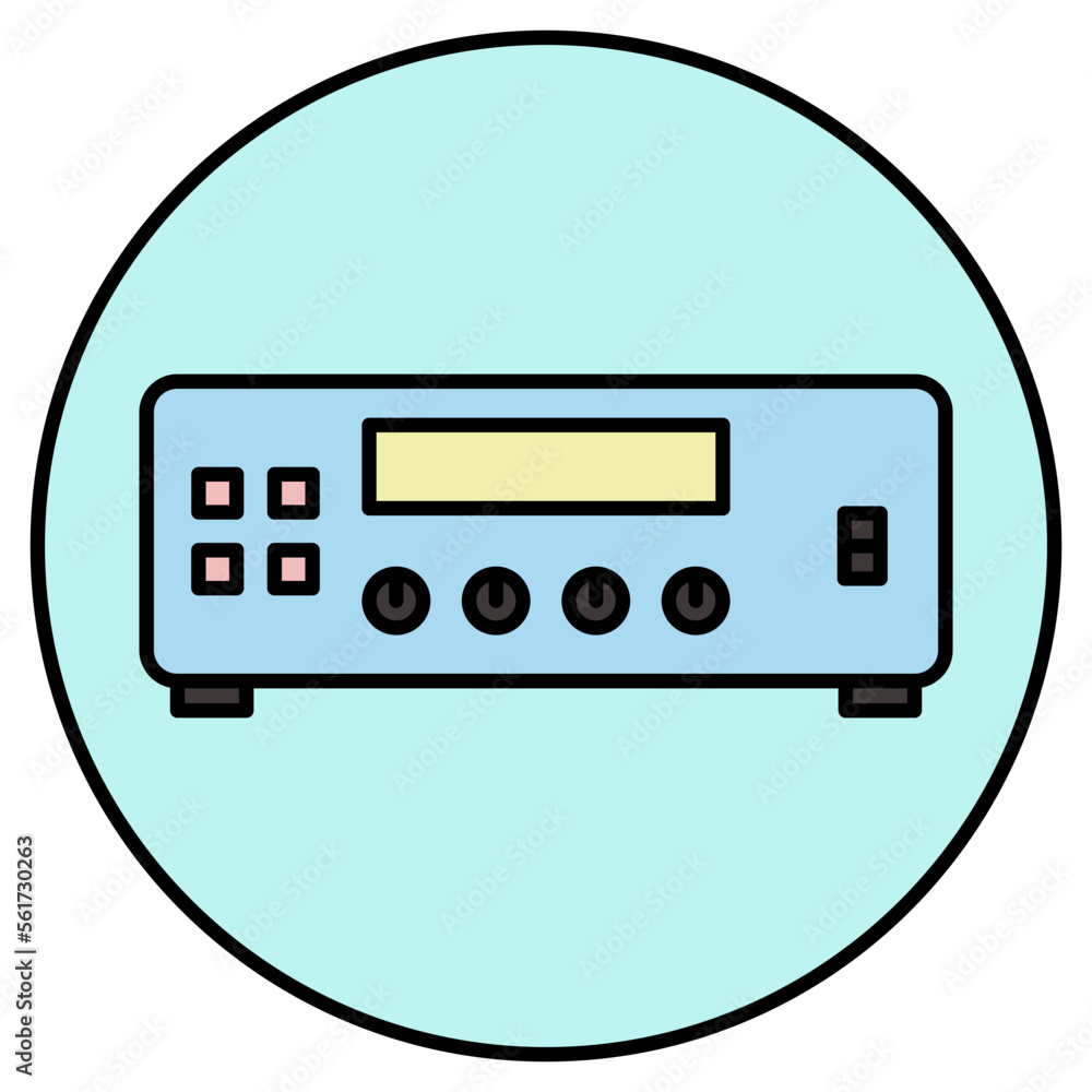 Fototapeta premium amp illustration