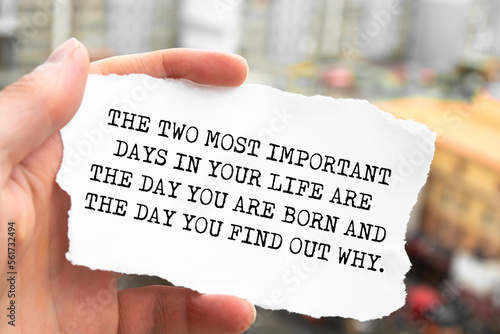 Fotografie Motivational quote