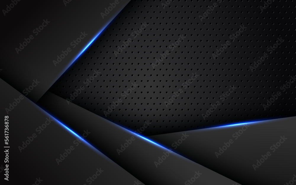 abstract light blue black space frame layout design tech triangle concept gray texture background. eps10 vector abstract light blue black space frame layout design tech triangle concept gray texture background. eps10 vector