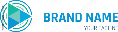youtube channel business logo design
