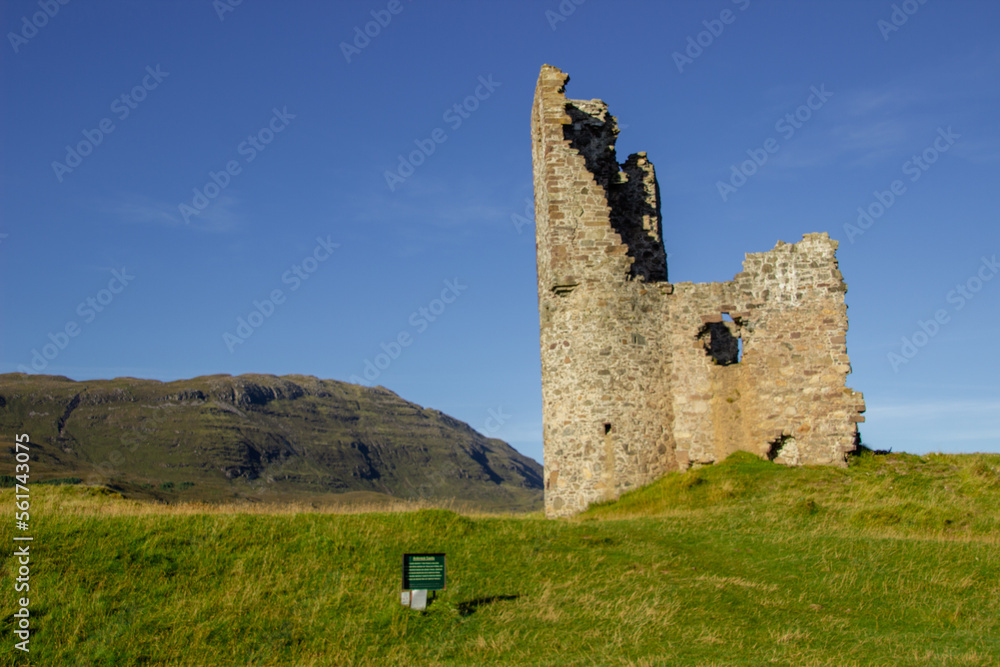 Ardvreck Castle and Loch Assynt Ardvreck Castle and Loch Assynt