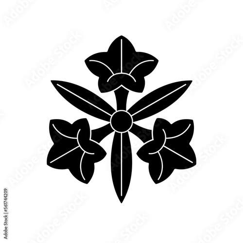 竜胆紋 / 龍胆紋・三つ葉竜胆（みつばりんどう）