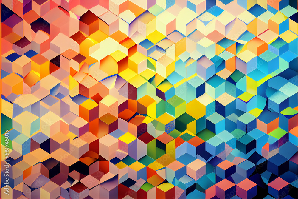 abstract colorful background. generative ai abstract colorful background. generative ai