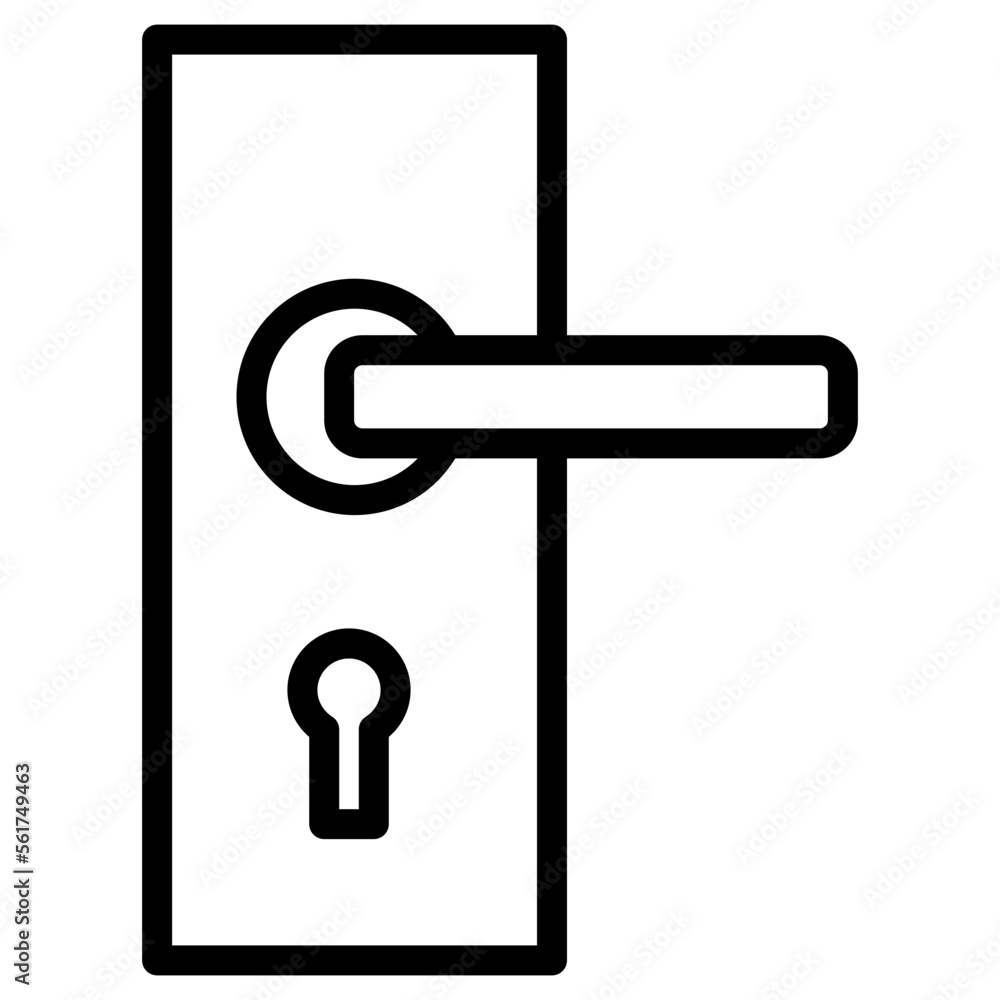 lock door icon lock door icon
