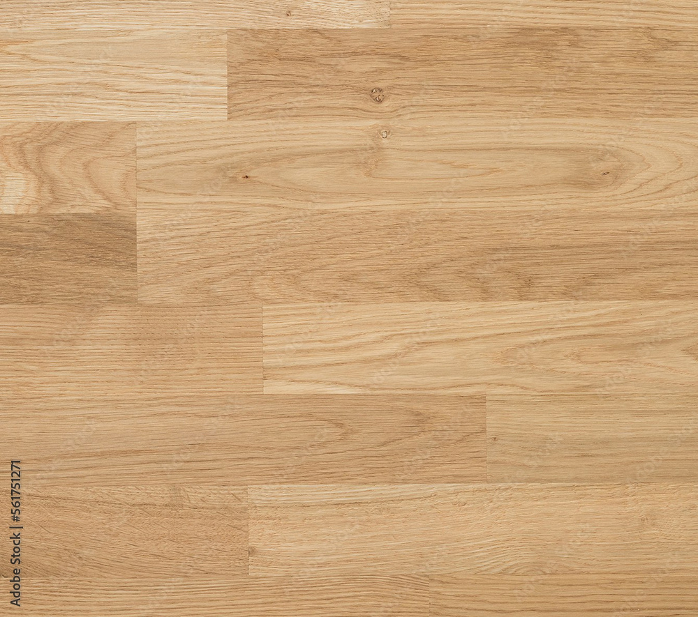 Fototapeta premium Natural oak wood background, solid wooden surface, parquet texture, abstract wooden pattern close view photo