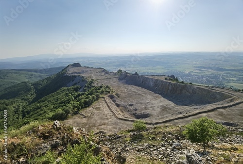 Viewing from mountain beautiful landscape photo