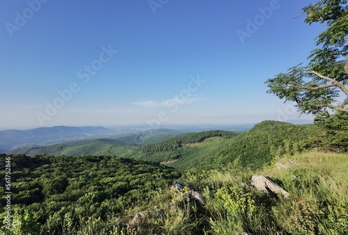 Viewing from mountain beautiful landscape photo