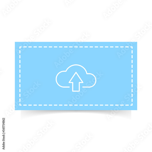 add file, upload button page concept illustration flat design vector eps10. simple, modern graphic element for landing page, empty state ui, infographic