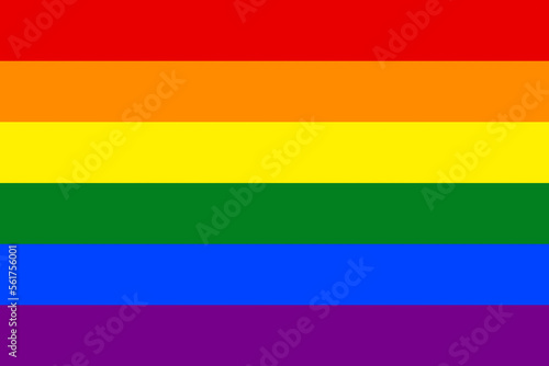 Free Download LGBT Pride Colorful Flag Illustration - GFXLoad