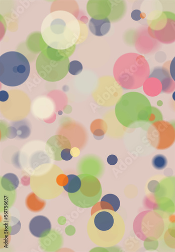 Background pattern abstract design texture. Seamless. Theme is about , circle, colorful, graphic, colors, air, illuminated, texture, lights, sequins, blurred, blurry, soft, overflows, sparkles