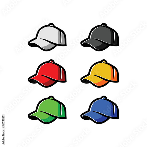 Cap Logo Design Template Inspiration, Vector Illustration.