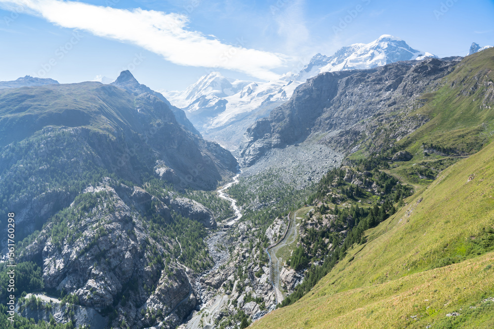 Swiss Alpine Landscape