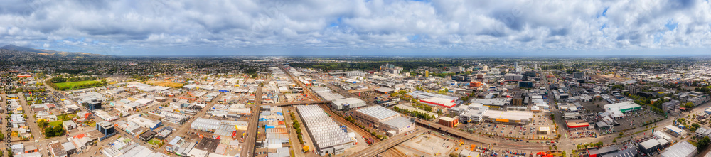 Naklejka premium D NZ Christ CBD wide pan