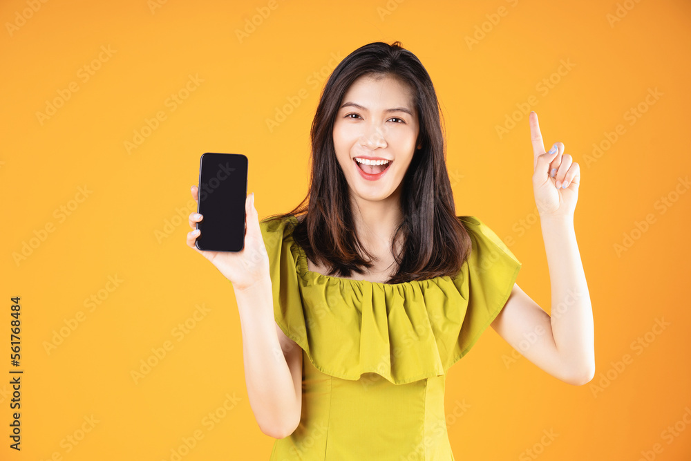 Image of beautiful young Asian woman on background Image of beautiful young Asian woman on background