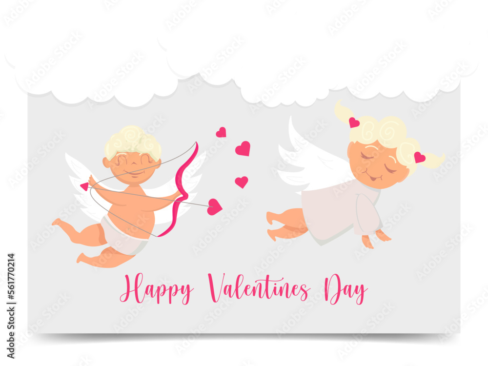 Fototapeta premium Happy Valentines Day