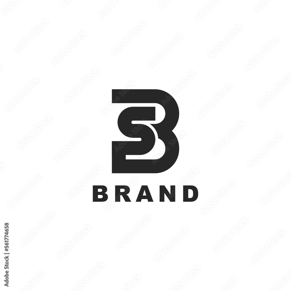 bs logo design concept bs logo design concept