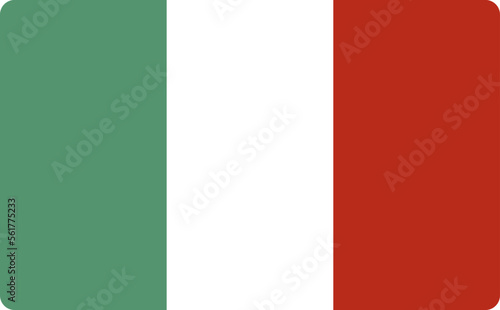 Free Download Italy flag vector isolated. Illustration of European country emblem, red, green and white stripes. European union, Italy symbol. - GFXLoad
