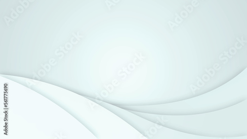 White abstract with curve pattern background. backdrop for presentation design for website