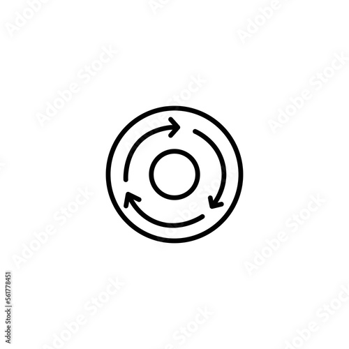 consistency outline icon. Simple linear element illustration. Isolated line consistency icon on white background. Thin stroke sign can be used for web, mobile and UI.