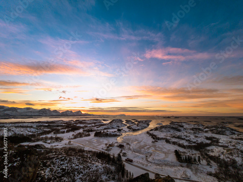 Norwegian sunset © Frank