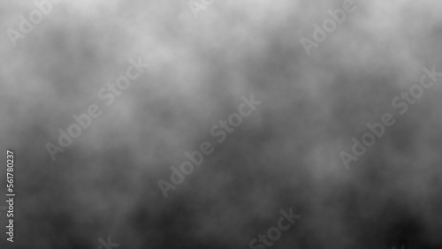 Dark gray and black dark smoke clouds background illustration