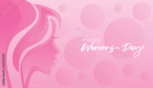 happy women day greeting card, banner
