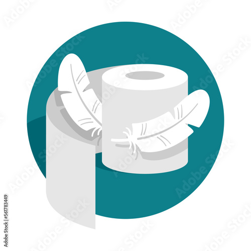 Tissue paper - soft and touch-pleasant material