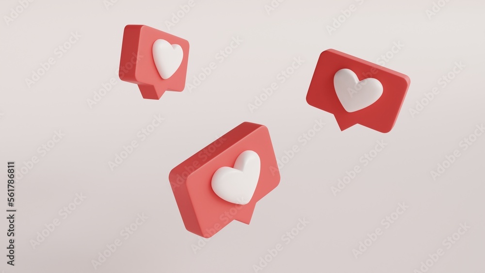 Icon like 3d, great design for any purposes. Internet application. Chat message icon. 3d illustration. Web banner. Social media like icon concept. Cartoon icon. Modern 3d graphic. Icon like 3d, great design for any purposes. Internet application. Chat message icon. 3d illustration. Web banner. Social media like icon concept. Cartoon icon. Modern 3d graphic.