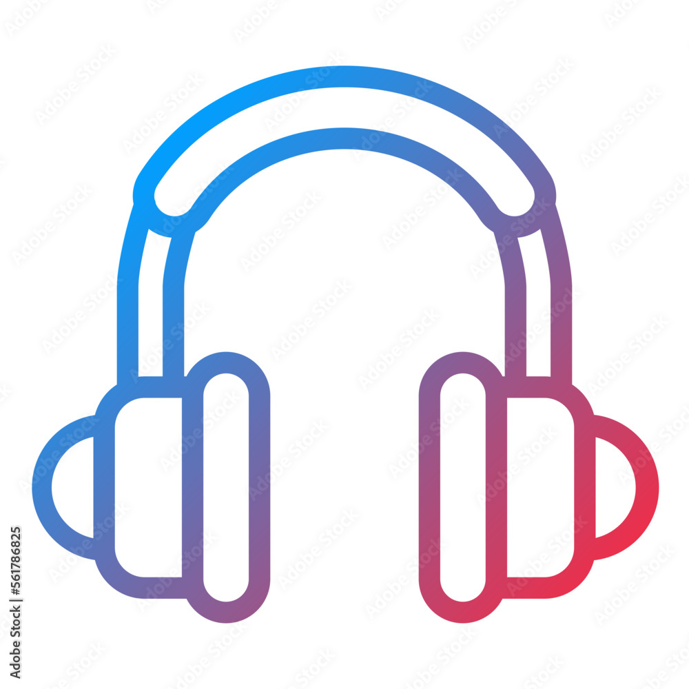 Headphones Icon Style Headphones Icon Style