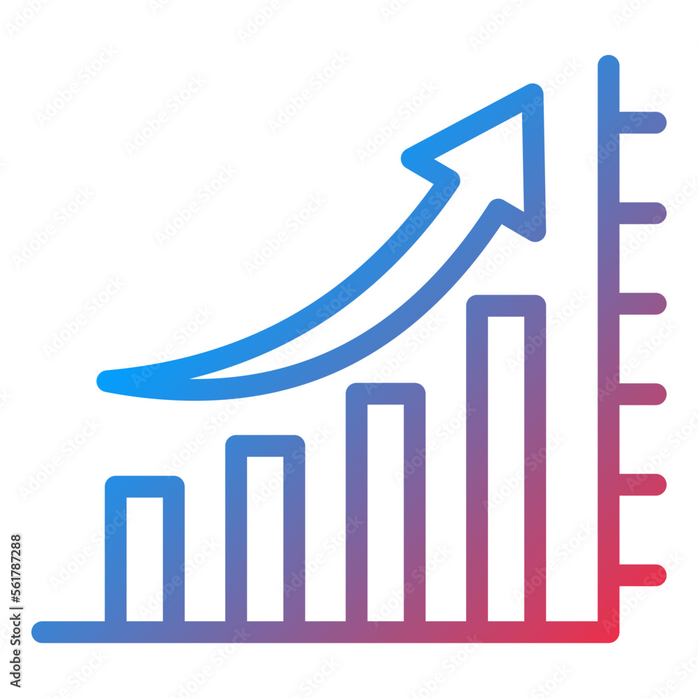 Bar Graph Icon Style Bar Graph Icon Style