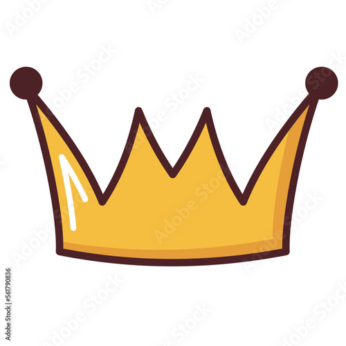 Crown Sticker Shape