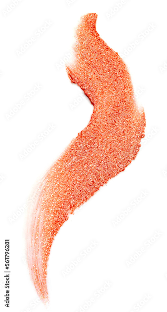 Fototapeta premium Gros plan texture rouge à levres maquillage