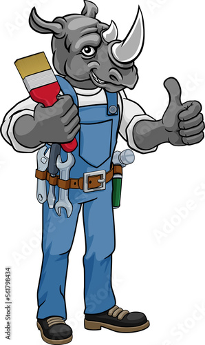 Rhino Painter Decorator Hol...