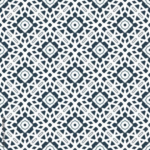 Abstract tileable geometric pattern. A seamless background, vintage texture.	