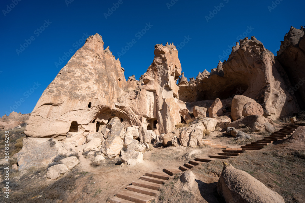 Fairy Chimneys Cave Houses and Churches in the Zelve Valley of Cappadocia Fairy Chimneys Cave Houses and Churches in the Zelve Valley of Cappadocia