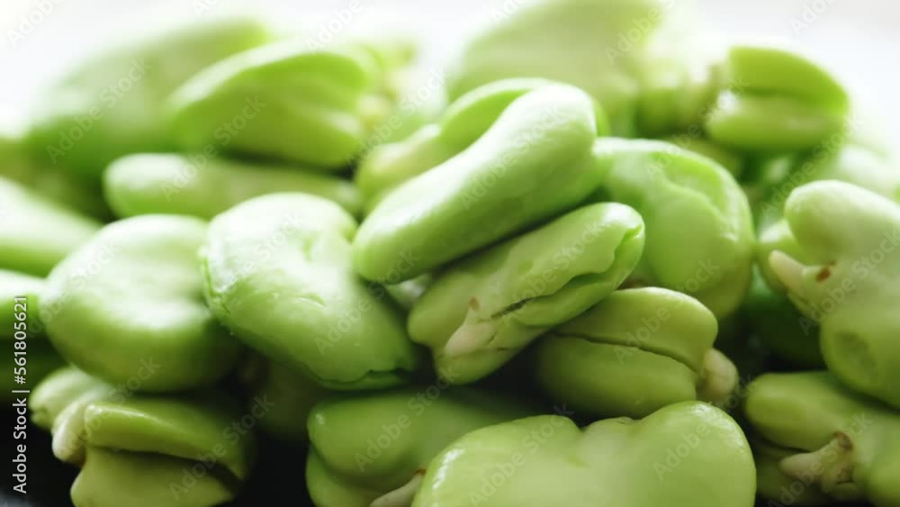 Green raw beans closeup. Organic vegetsarian legume harvest for healthy nutrition and vegan diet Green raw beans closeup. Organic vegetsarian legume harvest for healthy nutrition and vegan diet