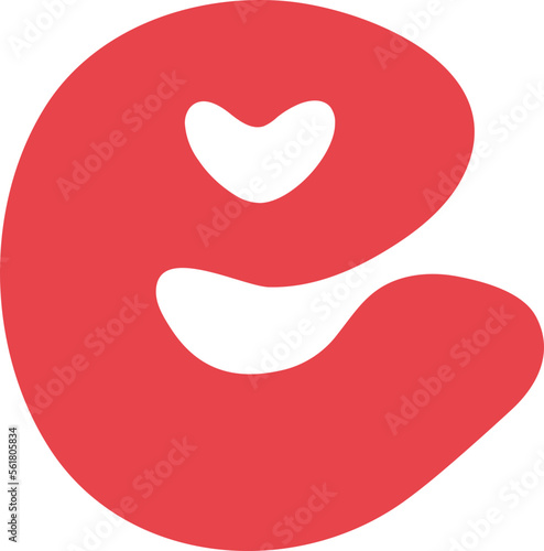 e Lowercase Retro Valentine Letters